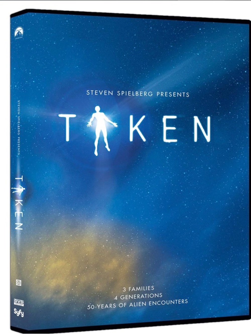Taken DVD - Blue Starry Cover